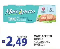 Supermercati Bruscoli Mare Aperto Tonno Al Naturale offerta