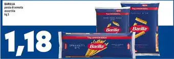 Barilla pasta di semola assortita
