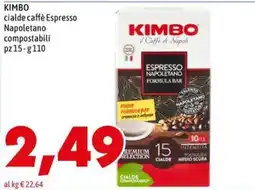 MEGA KIMBO cialde caffè Espresso Napoletano offerta