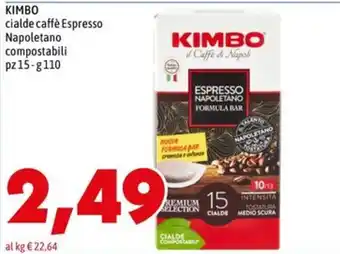 KIMBO cialde caffè Espresso Napoletano