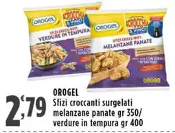 Rossotono Carrefour OROGEL Sfizi croccanti surgelati offerta