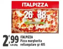 Rossotono Carrefour ITALPIZZA Pizza margherita offerta