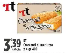 Rossotono Carrefour 1t Croccanti di Merluzzo offerta