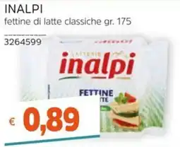Stop&Shop fettine di latte classiche inalpi offerta
