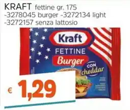 Stop&Shop Kraft Fettine Burger offerta