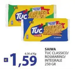 Supermercati Bruscoli TUC CRACKER offerta