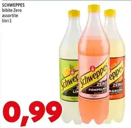 MEGA Schweppes bibite Zero offerta