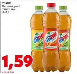 MEGA ESTATHÉ Thé limone, pesca classico, zero offerta