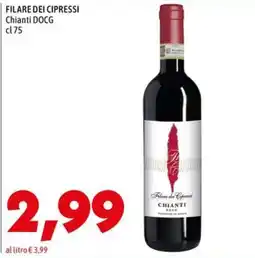 MEGA Filare dei Cipressi Chianti DOCG offerta