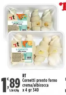 Rossotono Carrefour RT Cornetti pronto forno offerta