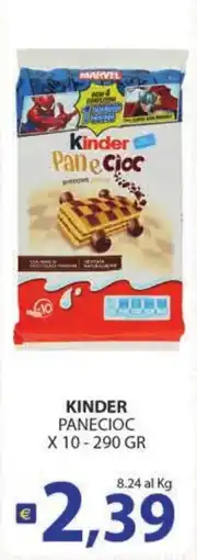Supermercati Bruscoli Kinder Pane Cioc offerta