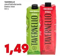MEGA Tavernello vino d'Italia da tavola offerta