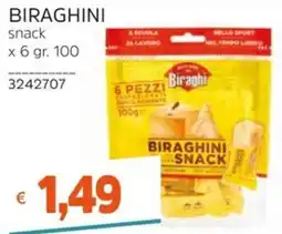 Stop&Shop Biraghi BIRAGHINI SNACK offerta