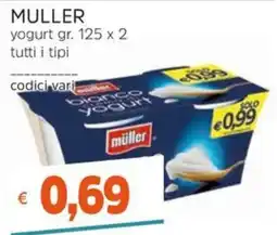 Stop&Shop yogurt muller offerta