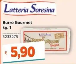 Stop&Shop Burro Gourmet Latteria Sorensina offerta