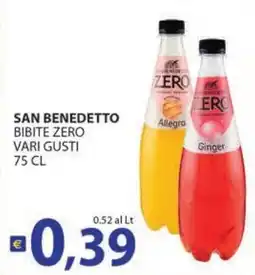 Supermercati Bruscoli SAN BENEDETTO BIBITE ZERO offerta