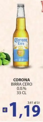 Supermercati Bruscoli Corona Birra Cero offerta