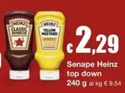 Sì con te Superstore Senape Heinz top down offerta