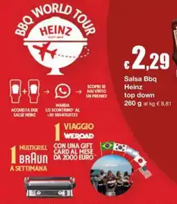 Sì con te Superstore Salsa Bbq Heinz offerta