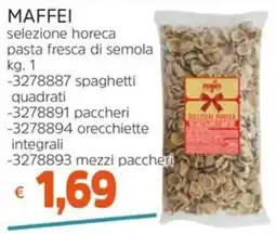 Stop&Shop MAFFEI selezione horeca pasta fresca di semola offerta
