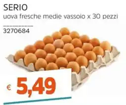 Stop&Shop SERIO uova fresche medie offerta