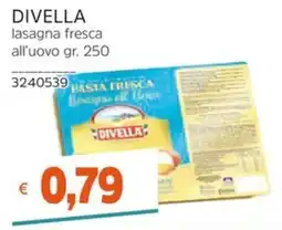 Stop&Shop DIVELLA lasagna fresca all'uovo offerta