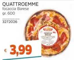 Stop&Shop QUATTROEMME focaccia Barese offerta