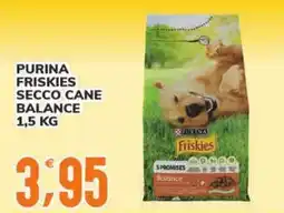Supermercati Bruscoli Purina Friskies Secco Cane Balance offerta