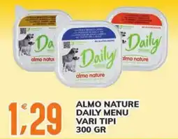 Supermercati Bruscoli ALMO NATURE DAILY MENU offerta