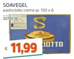 Stop&Shop SOAVEGEL pasticcioetto crema offerta