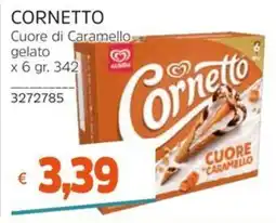 Stop&Shop Cornetto Cuore di Caramello offerta
