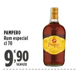 Rossotono Carrefour Pampero Rum especial offerta