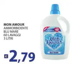 Supermercati Bruscoli Mon Amour Ammorbidente Blu Mare offerta