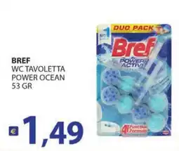 Supermercati Bruscoli Bref WC Tavoletta Power Ocean offerta