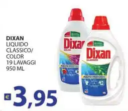 Supermercati Bruscoli Dixan Liquido Classico offerta