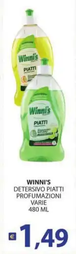 Supermercati Bruscoli Winni's Detersivo Piatti offerta