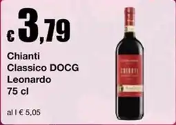 Sì con te Superstore Chianti Classico DOCG Leonardo offerta