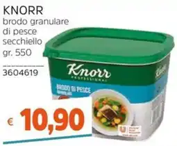 Stop&Shop Knorr brodo granulare di pesce offerta