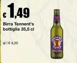 Sì con te Superstore Birra Tennent's offerta