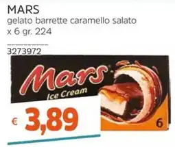 Stop&Shop Mars gelato barrette caramello salato offerta