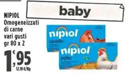 Rossotono Carrefour Nipiol Omogeneizzati di carne offerta