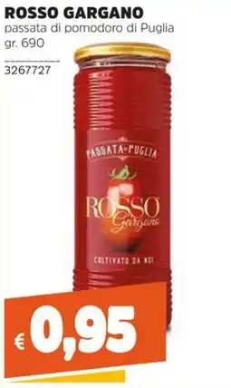 Stop&Shop ROSSO GARGANO passata di pomodoro di Puglia offerta