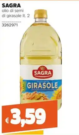 Stop&Shop SAGRA olio di semi di girasole offerta