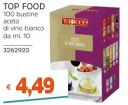 Stop&Shop TOP FOOD aceto di vino bianco offerta