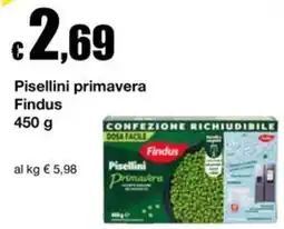 Sì con te Superstore Pisellini primavera Findus offerta