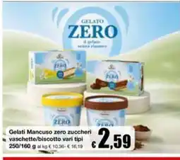 Sì con te Superstore Gelati Mancuso zero zuccheri offerta