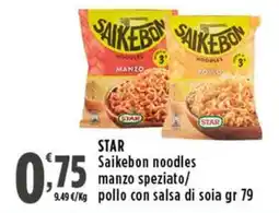 Rossotono Carrefour STAR Sakebon noodles offerta