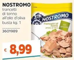 Stop&Shop NOSTROMO trancetti di tonno all'olio d'oliva offerta