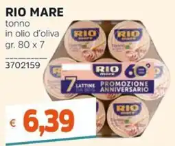 Stop&Shop RIO MARE tonno in olio d'oliva offerta