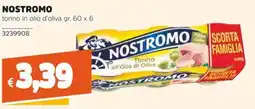 Stop&Shop NOSTROMO tonno all'Olio di Oliva offerta